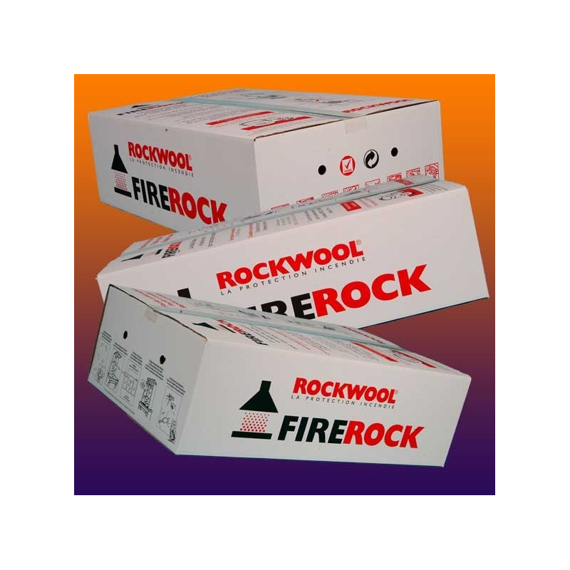 Isolation Firerock alu rockwool 40 mm (10 plaques)