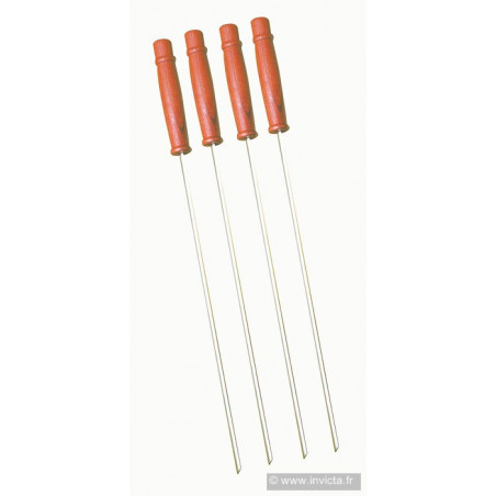 Set de 4 Brochettes Grand Luxe