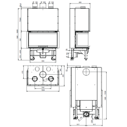 Insert à bois Monoblocco 3LC