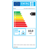 Poêle à granulés étanche Vulcano EVO 12kw classe énergie