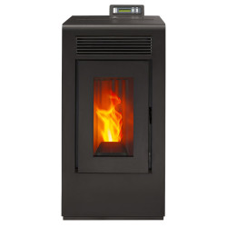 Poêle à granulés étanche Vulcano EVO 12kw vue de face