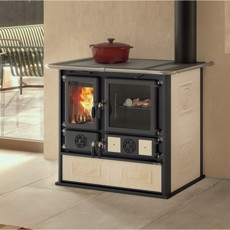 Cuisinière à bois Rosa 5.0 Ceramica